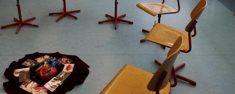 Beusch in Schulklasse