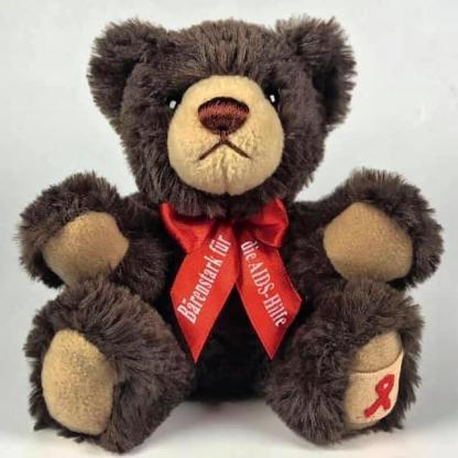 Der aktuelle AIDS-Teddy 2021/2022 Der aktuelle AIDS-Teddy 2021/2022